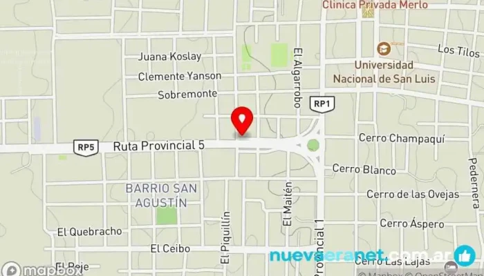 mapa de Adducci Adrogue Sanitarios Proveedor de materiales de construcción, Tienda de materiales para la construcción en Merlo