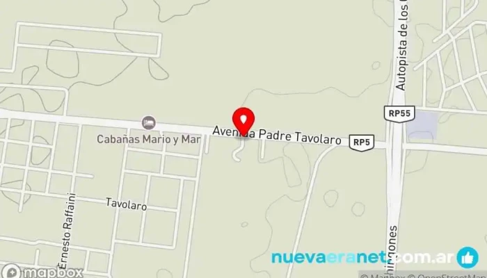 mapa de Aires del Conlara – Complejo Turístico  en Santa Rosa del Conlara