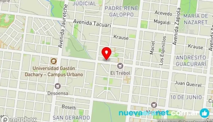 mapa de AL PAN PAN Panadería en Posadas