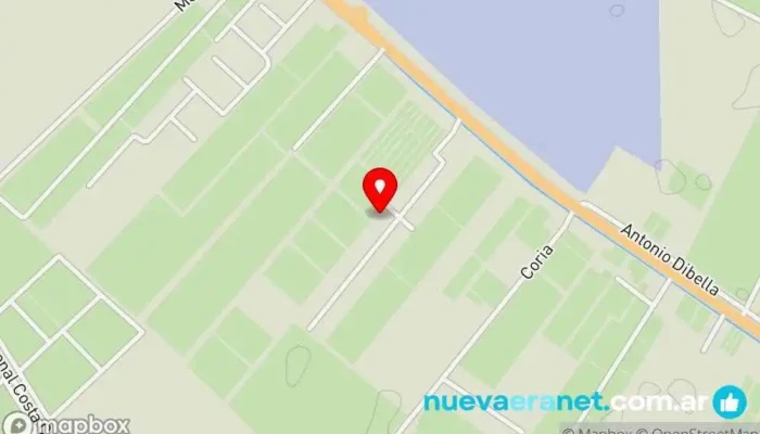 mapa de Alamos de Chacrita Casa rural en Nueve de Julio