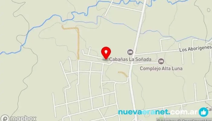 mapa de Allegra en casa | Cocina de Campo Restaurante en Merlo
