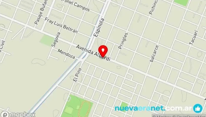mapa de Alma Dulce Panadería Panadería en San Rafael