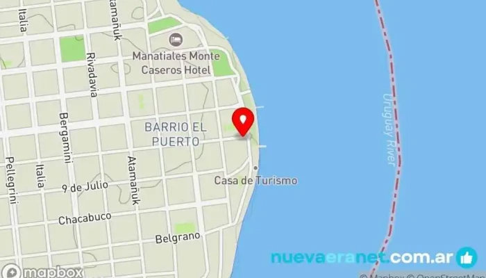 mapa de Alquiler por día 