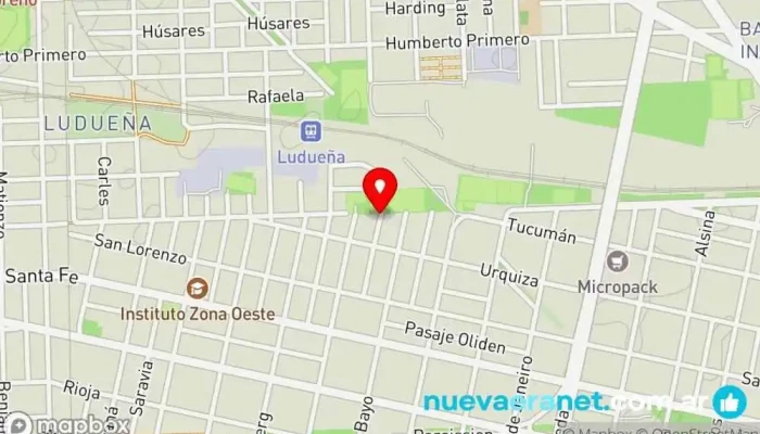 mapa de Alvarez Oslvaldo Casa de subastas en Rosario