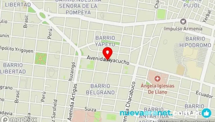 mapa de Arcam Repuestos Tienda de repuestos para automóviles en Corrientes