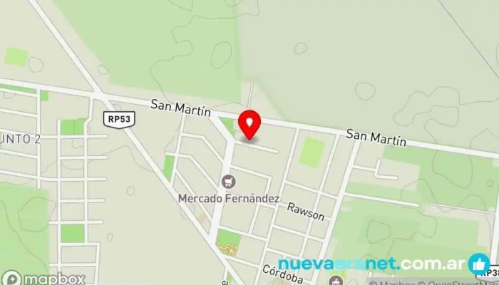 mapa de Así, Como Para Mi Tienda de ropa en Zonda