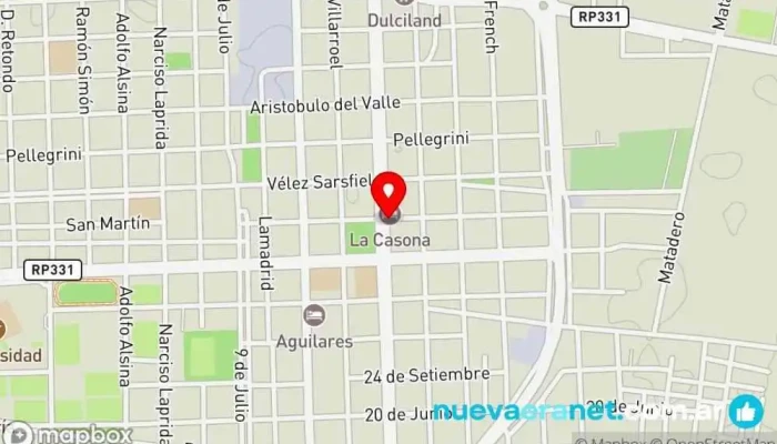 mapa de Autoservicio Express Supermercado en Aguilares