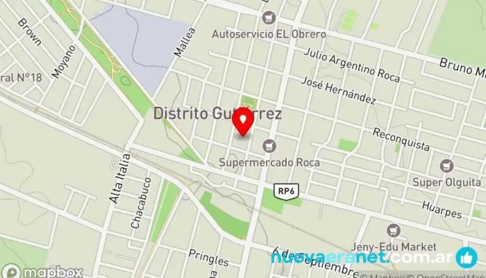 mapa de AUTOSERVICIO FELIPE PANADERIA Almacén, Panadería, Tienda de alimentación en Maipú