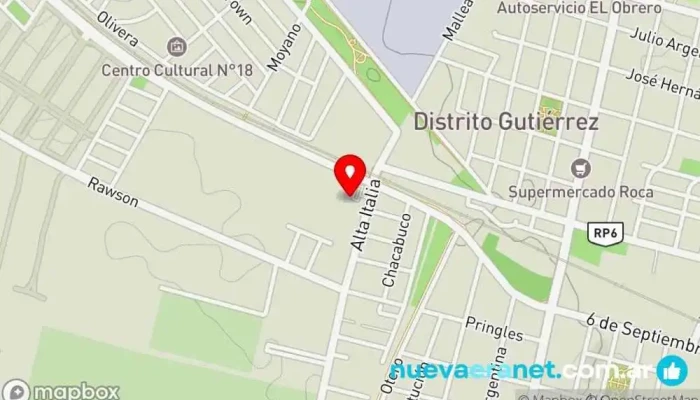mapa de Avellana Bakery Pastelería en Maipú
