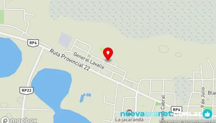 mapa de Aventura Yvera | Excursiones en Iberá Estancia en granjas en Concepción