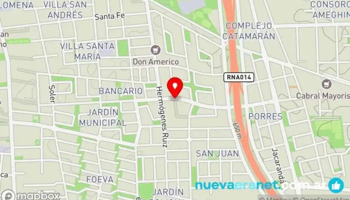 mapa de Barrio El Remanso San Juan Complejo de viviendas en San Juan