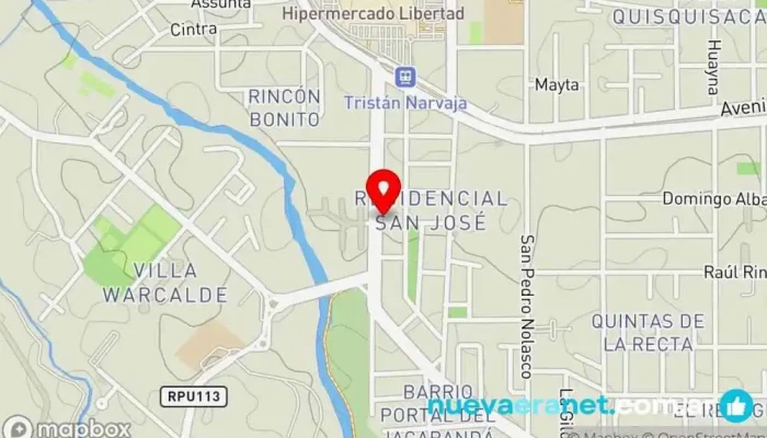 mapa de Bitácora antiguedades Tienda de antigüedades en Córdoba