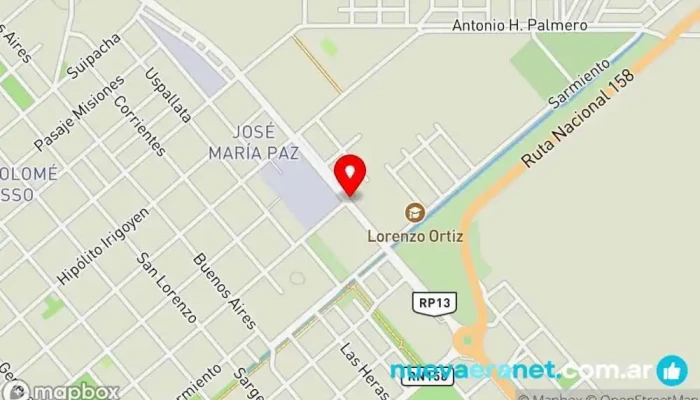 mapa de Bixon Casillas, Trailers & Motorhomes Fabricante de remolques en Las Varillas