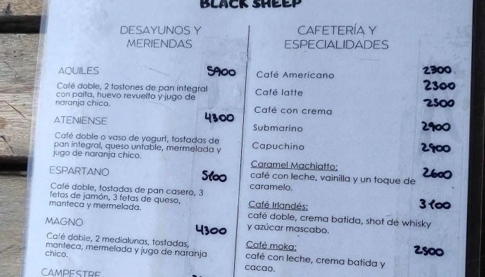 Black Sheep Oveja Negra Arquestrato Abierto Ahora - Alta Gracia