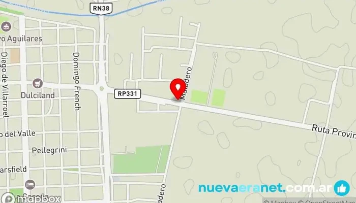 mapa de Bonanza Panaderia Panadería en Aguilares