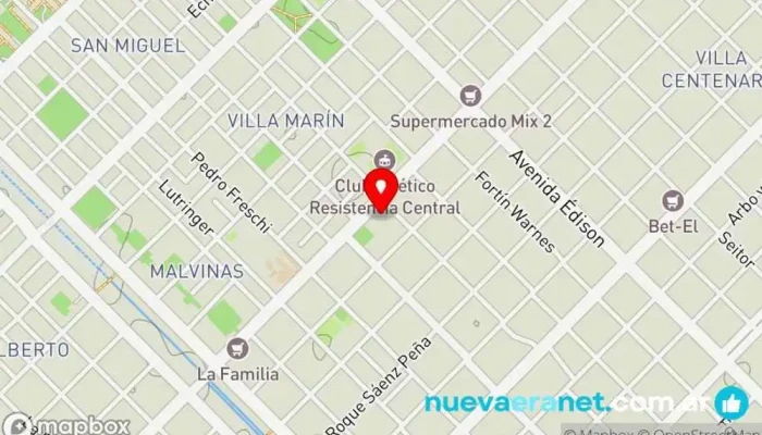 mapa de BOTICA DEL REPOSTERO Pastelería, Panadería, Proveedor mayorista de alimentos, Tienda de alimentación, Panadería mayorista, Tienda de comestibles mayorista en Resistencia
