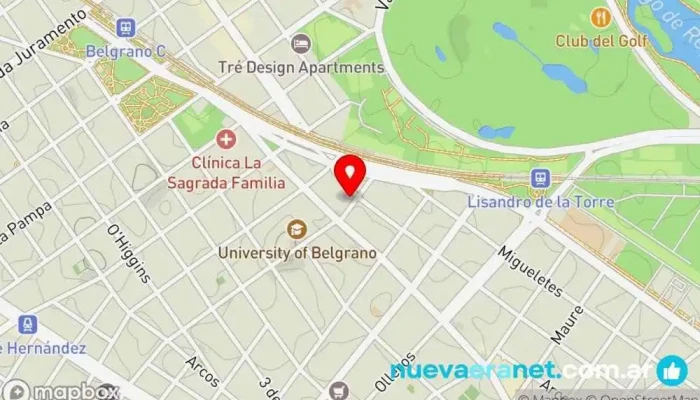 mapa de Brooklyn Bakery Panadería, Cafetería, Pastelería en Cdad. Autónoma de Buenos Aires