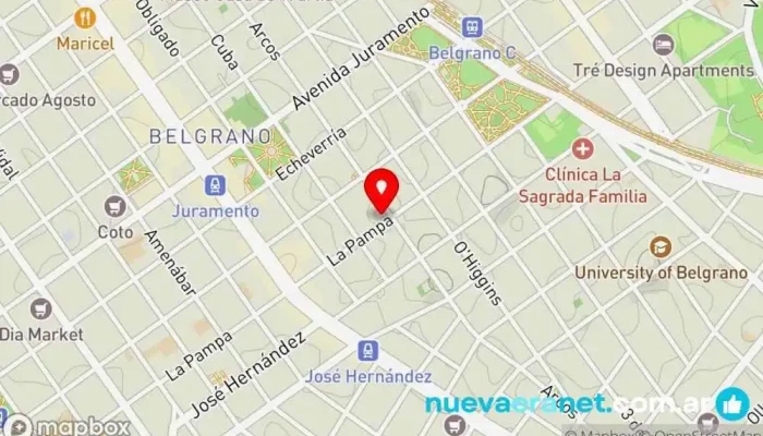 mapa de Buenos Aires Bakery Panadería, Cafetería en Cdad. Autónoma de Buenos Aires