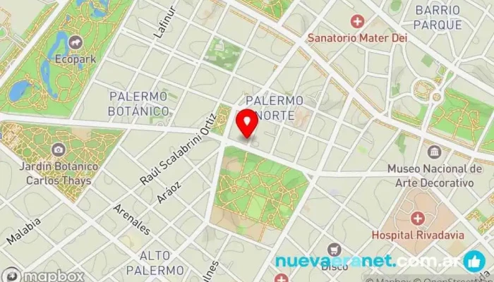 mapa de Buenos Aires Bakery Panadería en Cdad. Autónoma de Buenos Aires