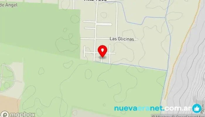 mapa de Cabañas Buenos Momentos Casa rural en Villa Tacú