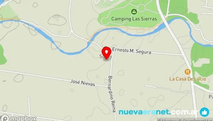 mapa de Cabañas El Trigal Casa de subastas en Córdoba