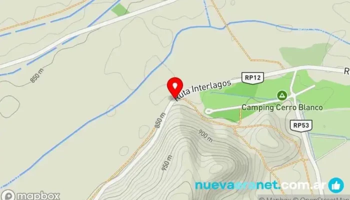 mapa de Cabañas Huayra Casa rural en San Juan