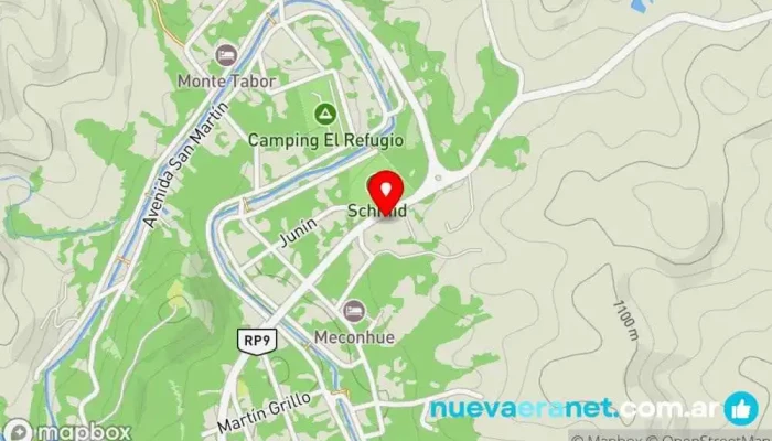 mapa de Cabañas Ruka Malbec Cabaña de montaña, Hotel en Trapiche