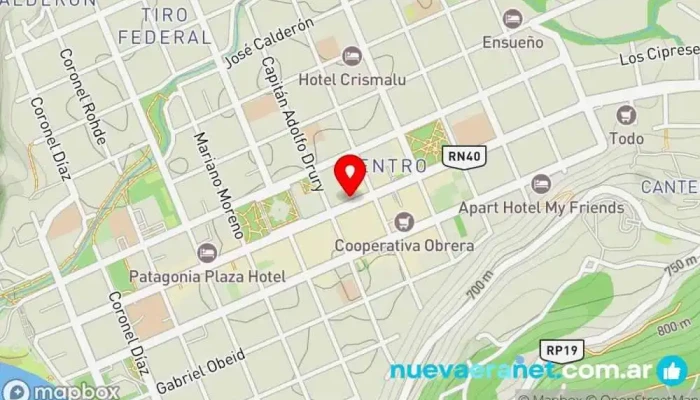mapa de Cake Bar - Ay Leonor Pastelería en San Martín de los Andes