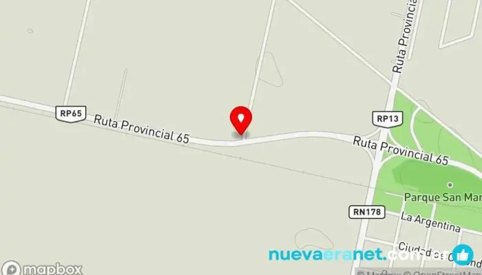 mapa de CAMPITO HD Casa rural en Las Rosas