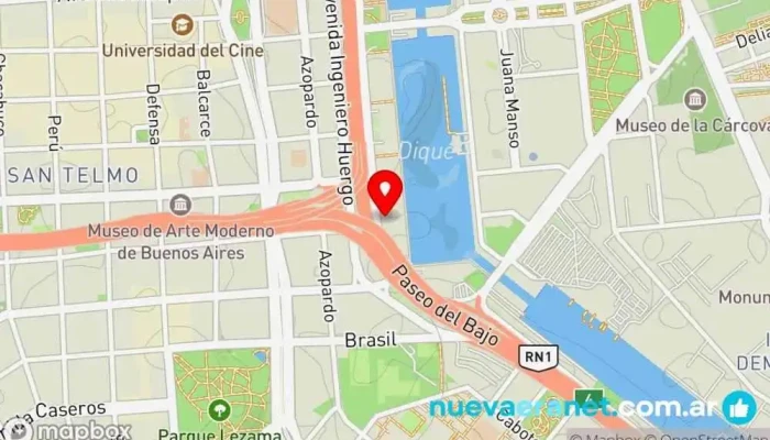 mapa de Campos y Ganados SA Mezquita en AFN
