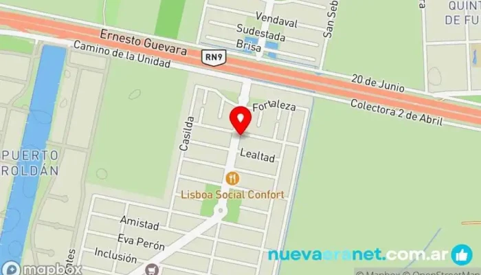 mapa de CANELÉ Panadería en San Lorenzo