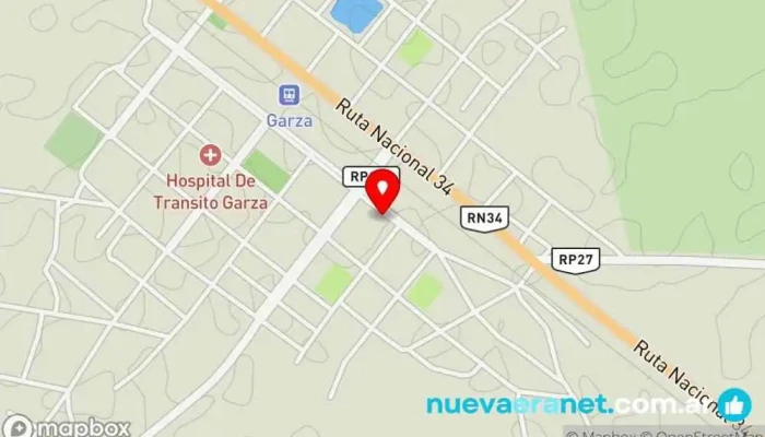 mapa de Capricho Mío Pastelería en Garza
