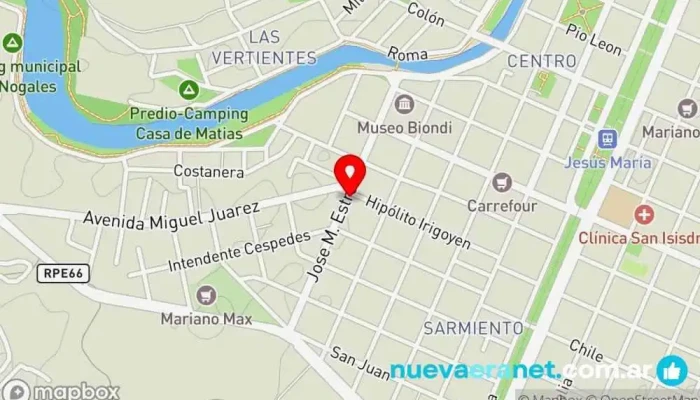 mapa de CARNES PREMIUM Carnicería en Jesus María