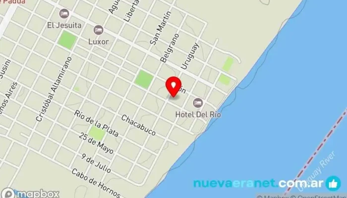 mapa de Carpinteria y maderera Fabio Nadal Constructor en La Cruz