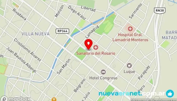mapa de CASA BIRRA Cervecería, Cervecería artesanal en Monteros