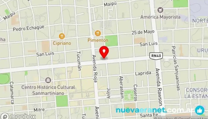 mapa de Casa Brisson Tienda de bicicletas, Taller de bicicletas en San Juan
