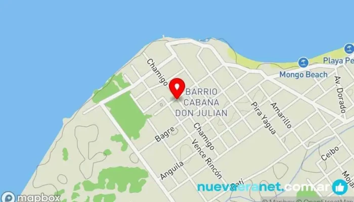 mapa de Casa chamigo  en Paso de la Patria