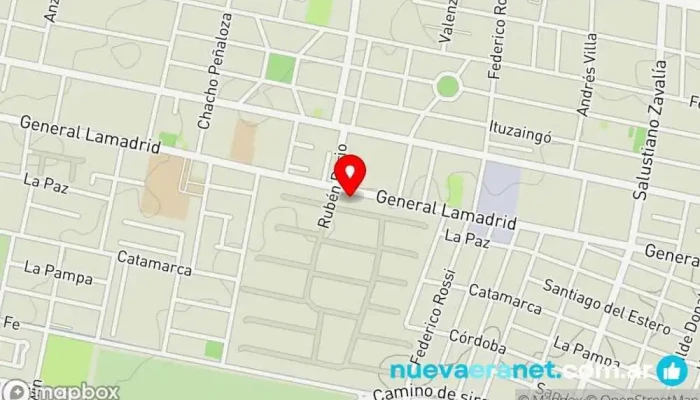 mapa de Casa Country Hotel, Holiday home en Yerba Buena