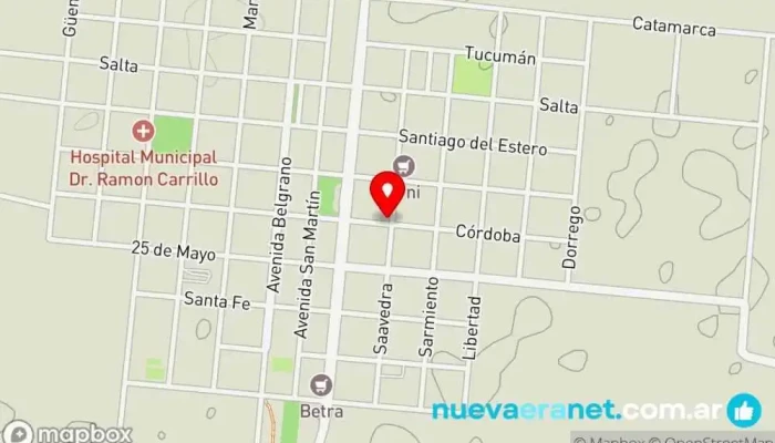 mapa de Casa de artículos de pesca (Jjpescastaeufemia) Tienda de artículos de caza y pesca en Santa Eufemia