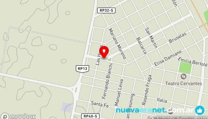 mapa de Casa de comidas Manolos Restaurante de comida para llevar en El Trebol