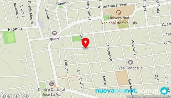 mapa de Casa De Empeño La Puntana Tienda de electrónica en HHQ