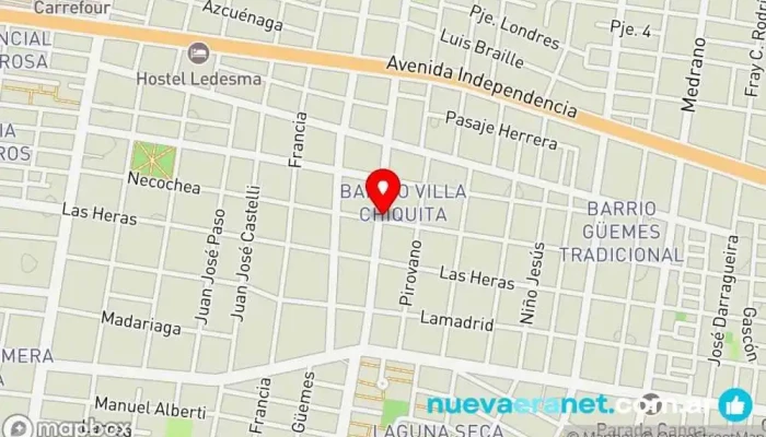 mapa de CASA DE PESCA CORRIENTES Tienda de artículos de pesca, Tienda de artículos de caza y pesca en Corrientes