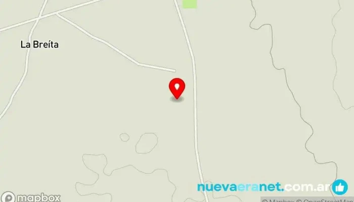 mapa de Casa de Piquillines Zona de senderismo en Santiago del Estero