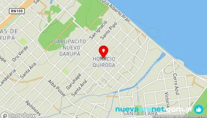mapa de Casa Duarte Oficinas de empresa en Garupa