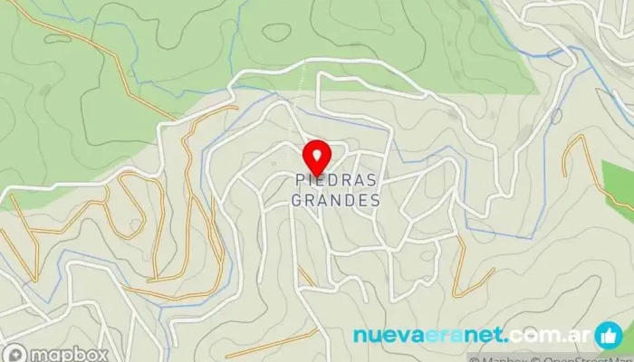 mapa de Casa Edith Bed & Breakfast en Huerta Grande