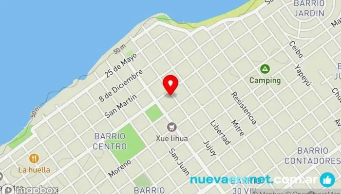 mapa de Casa en alquiler Paso de la Patria  en Paso de la Patria