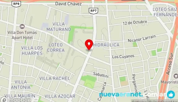 mapa de Casa Fernandez Comercio en San Juan
