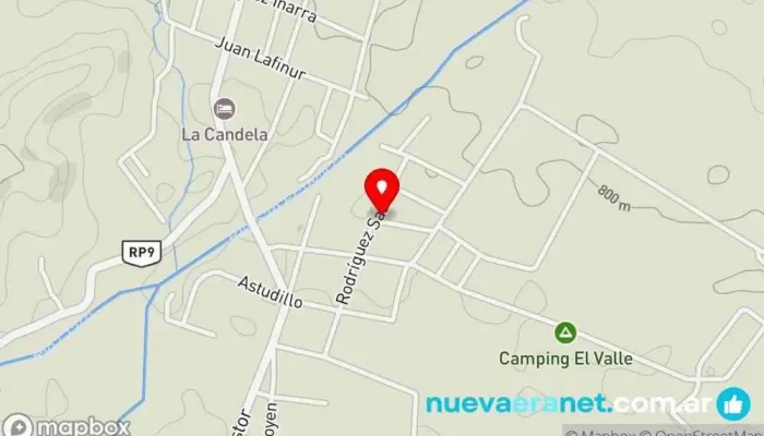 mapa de Casa G | Posada Rústica | Bioconstrucción & Tiny House Posada, Constructor de casas personalizadas en San Francisco del Monte de Oro