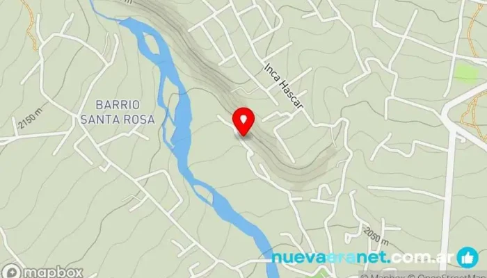 mapa de Casa las Tacanas  en Tafí del Valle