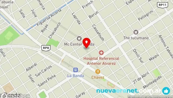 mapa de Casa Lucho Tienda de ropa en La Banda
